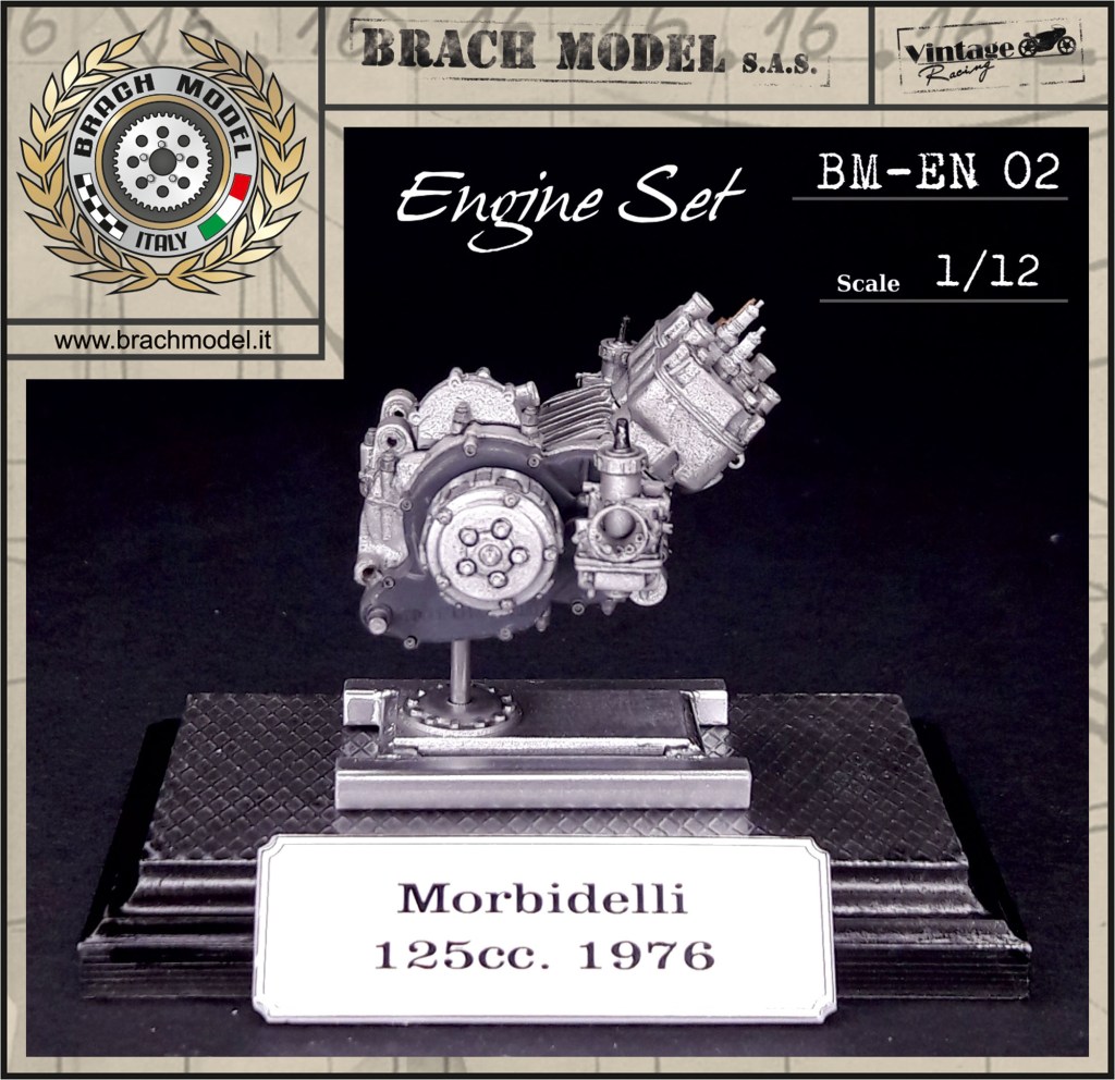 Engine Set Morbidelli 125cc. 1976